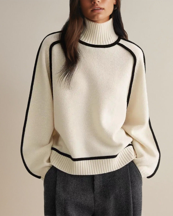 Lydia | Women's Relaxed Fit Roll Neck Jumper