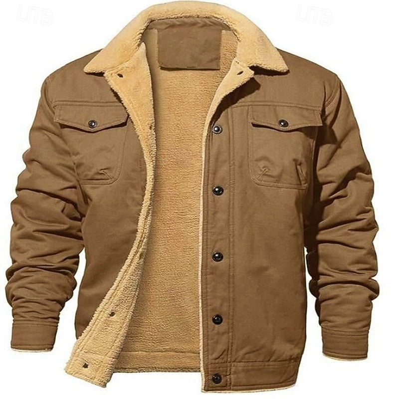 Rowan | Men's Fleece-Lined Winter Jacket