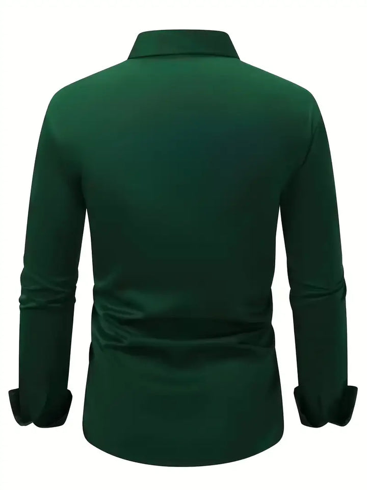 Adrian | Men's Slim Fit Long Sleeve Shirt