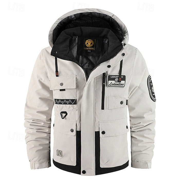 Ivor | Men's Waterproof Hooded Utility Jacket