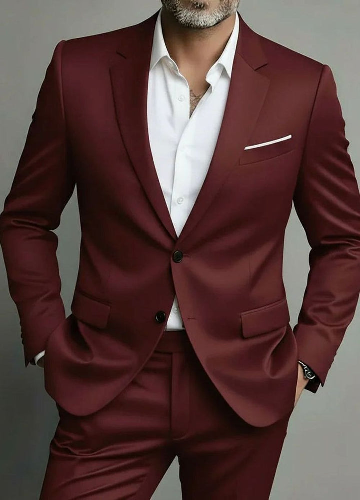 Lucan | Men's Slim Fit Two-Piece Formal Suit with Trousers