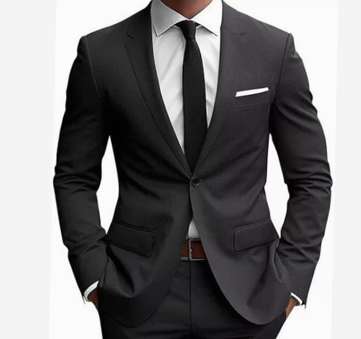 Lucan | Men's Slim Fit Two-Piece Formal Suit with Trousers