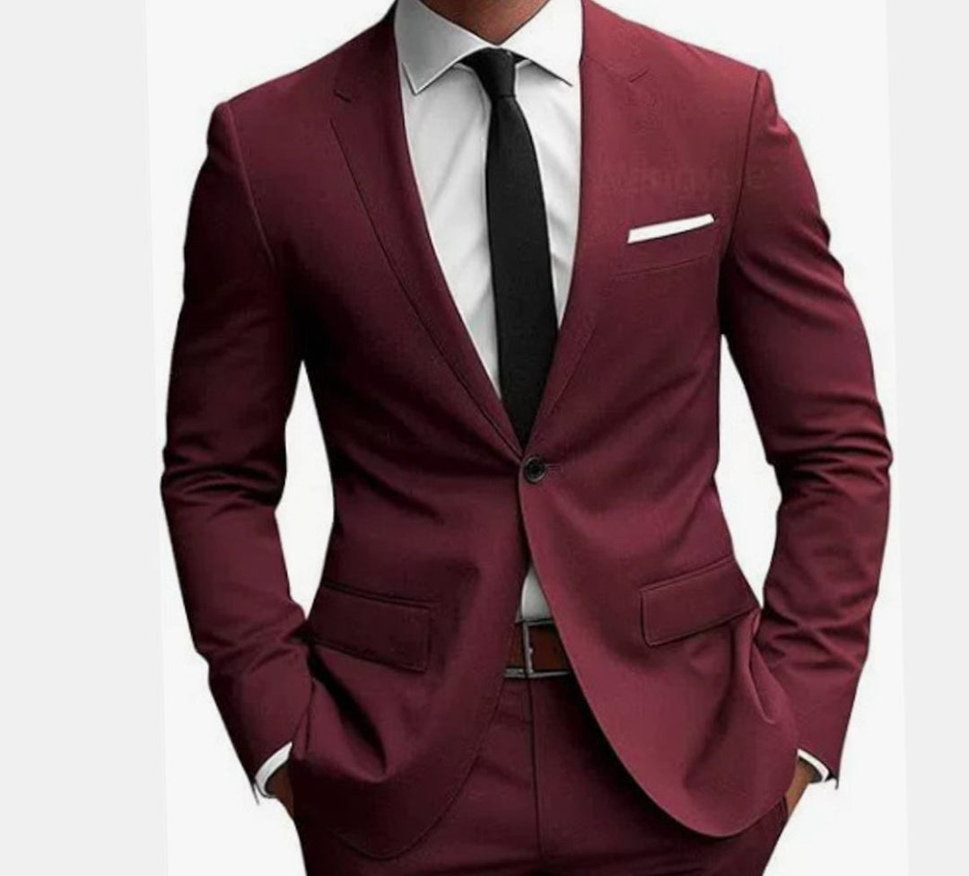 Lucan | Men's Slim Fit Two-Piece Formal Suit with Trousers