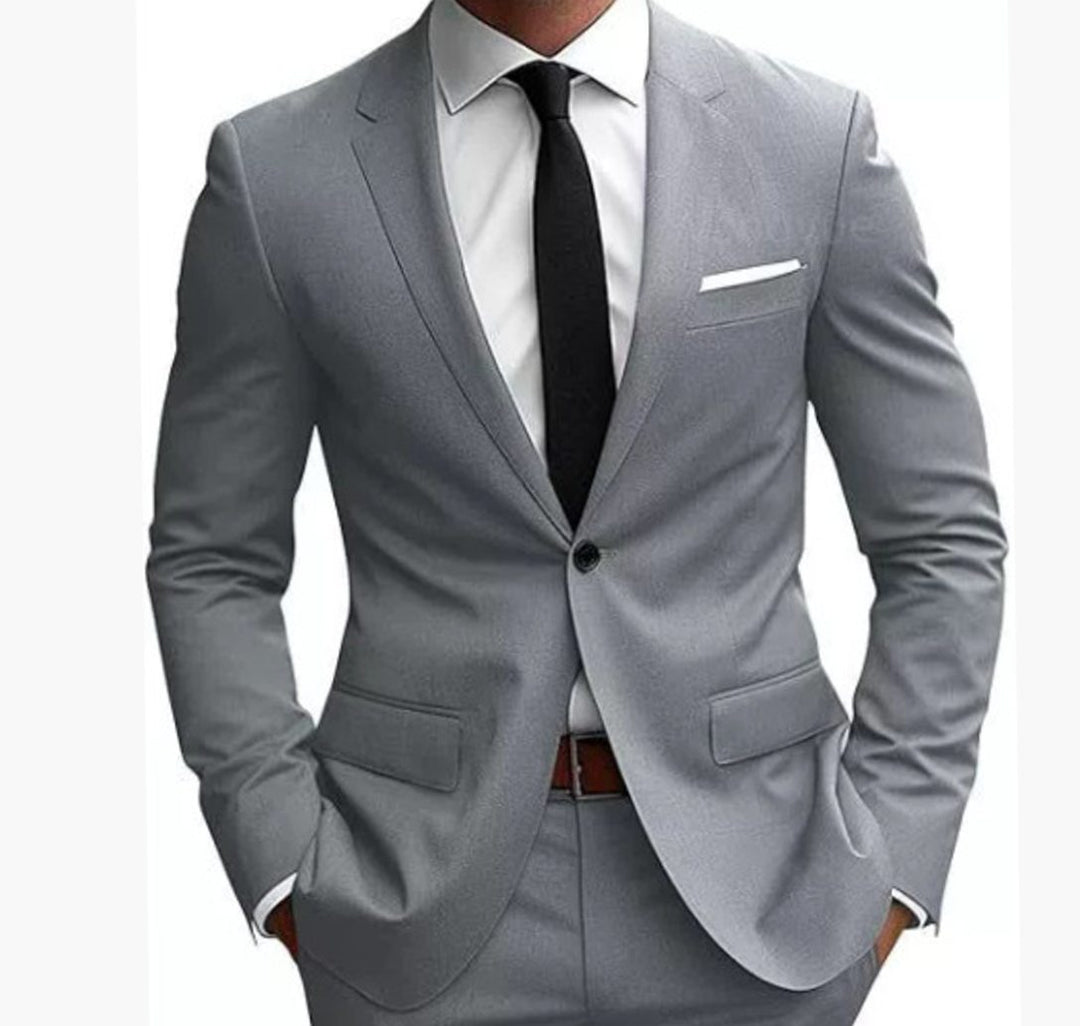 Lucan | Men's Slim Fit Two-Piece Formal Suit with Trousers