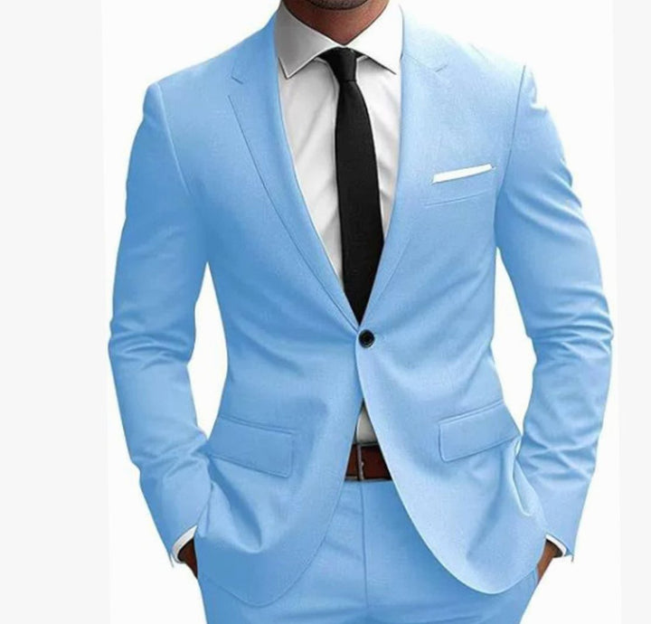 Lucan | Men's Slim Fit Two-Piece Formal Suit with Trousers