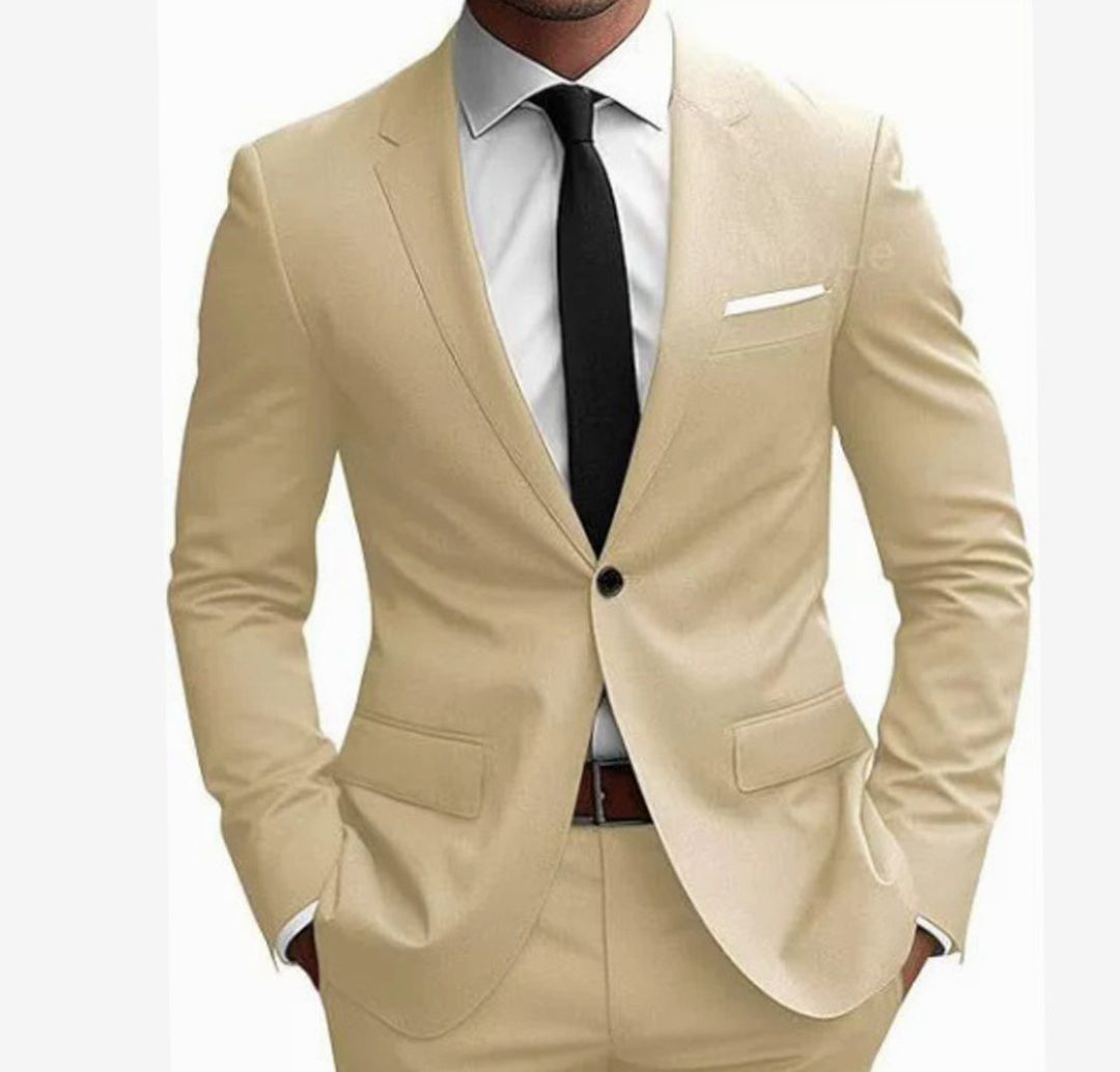 Lucan | Men's Slim Fit Two-Piece Formal Suit with Trousers