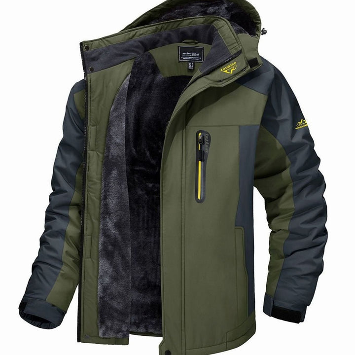 Glen | Men's Fleece-Lined Hooded Winter Jacket