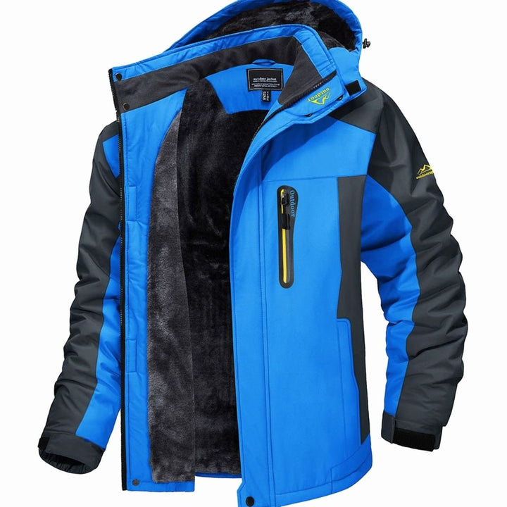 Glen | Men's Fleece-Lined Hooded Winter Jacket
