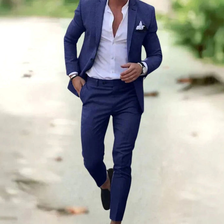 Laurent | Men's Slim Fit Two-Piece Wedding and Formal Suit