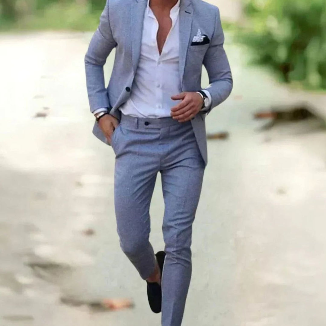 Laurent | Men's Slim Fit Two-Piece Wedding and Formal Suit