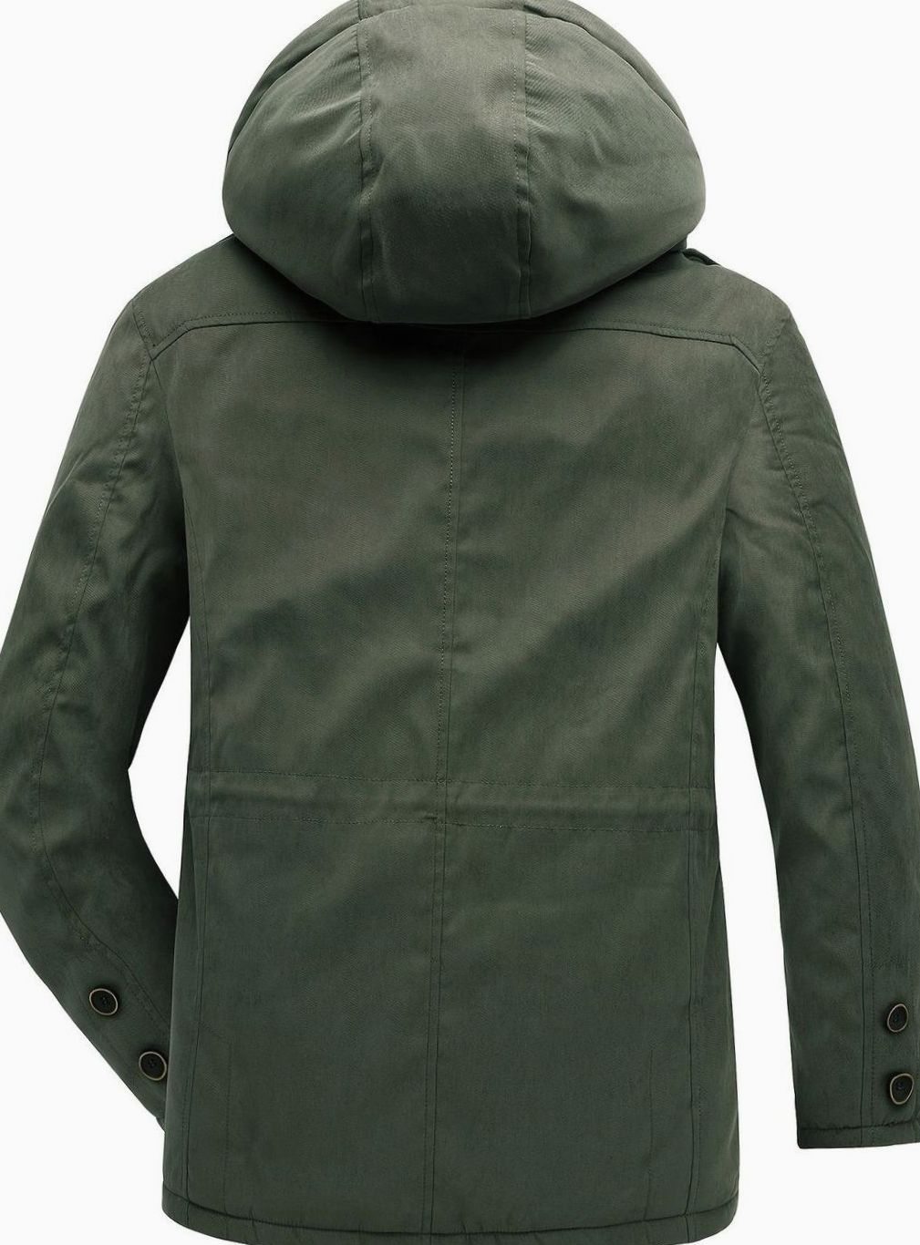 Aksel | Men's Padded Hooded Winter Jacket with Cargo Pockets