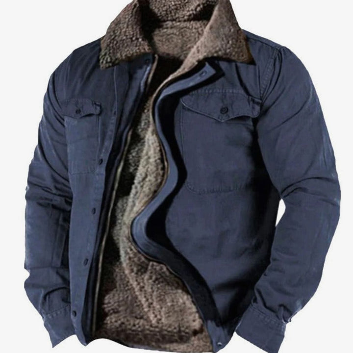 Zeke | Men's Fleece-Lined Winter Outdoor Shirt Jacket