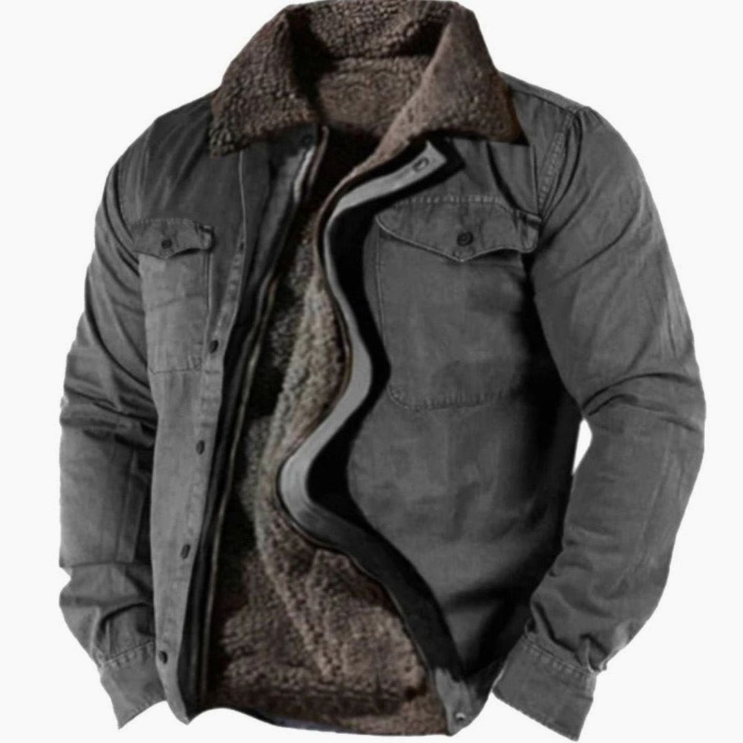 Zeke | Men's Fleece-Lined Winter Outdoor Shirt Jacket