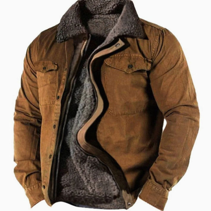 Zeke | Men's Fleece-Lined Winter Outdoor Shirt Jacket