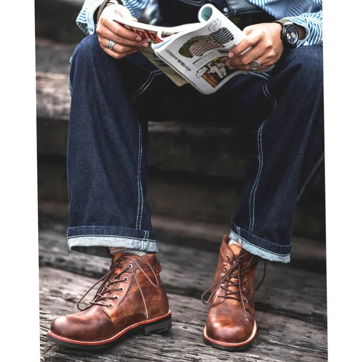 Conrad | Men's Lace-Up Ankle Boots
