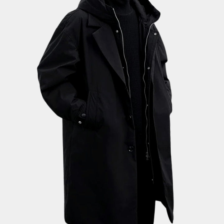 Taran | Men's Water-Resistant Padded Hooded Coat