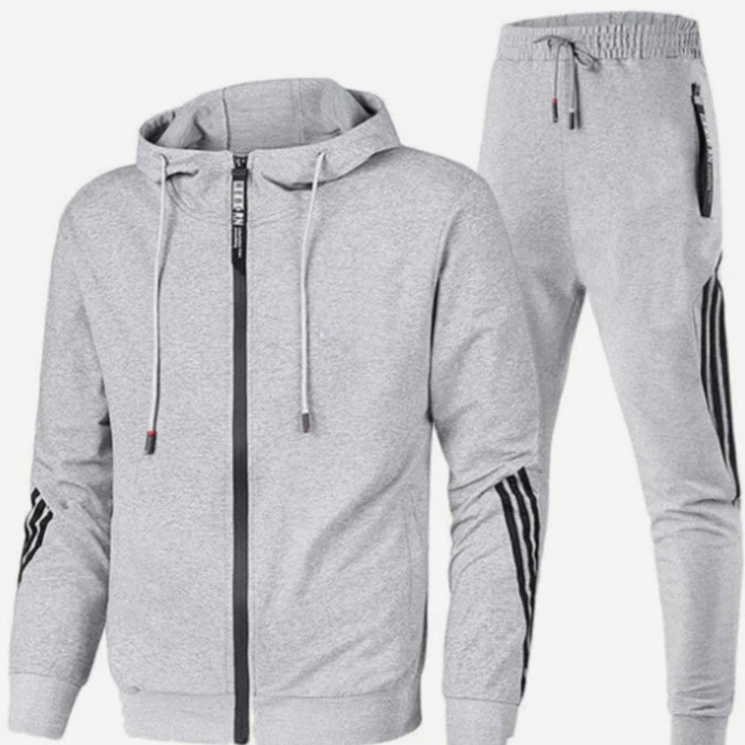 Bastian | Men's Two-Piece Zip-Up Hoodie and Joggers Tracksuit