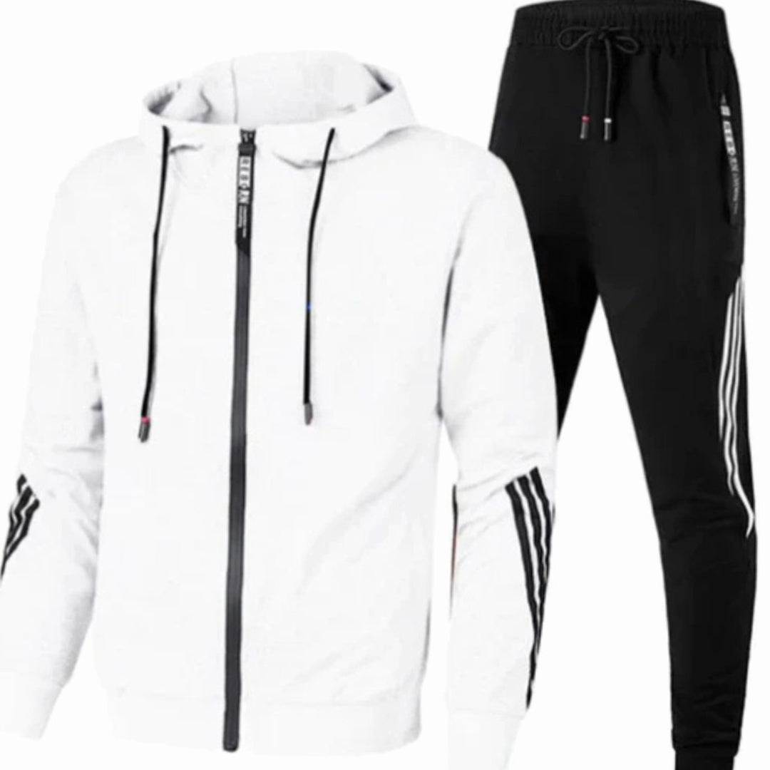 Bastian | Men's Two-Piece Zip-Up Hoodie and Joggers Tracksuit