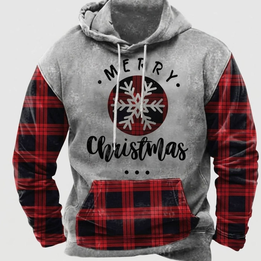 Monty | Men's Oversized Tribal Graphic Hoodie