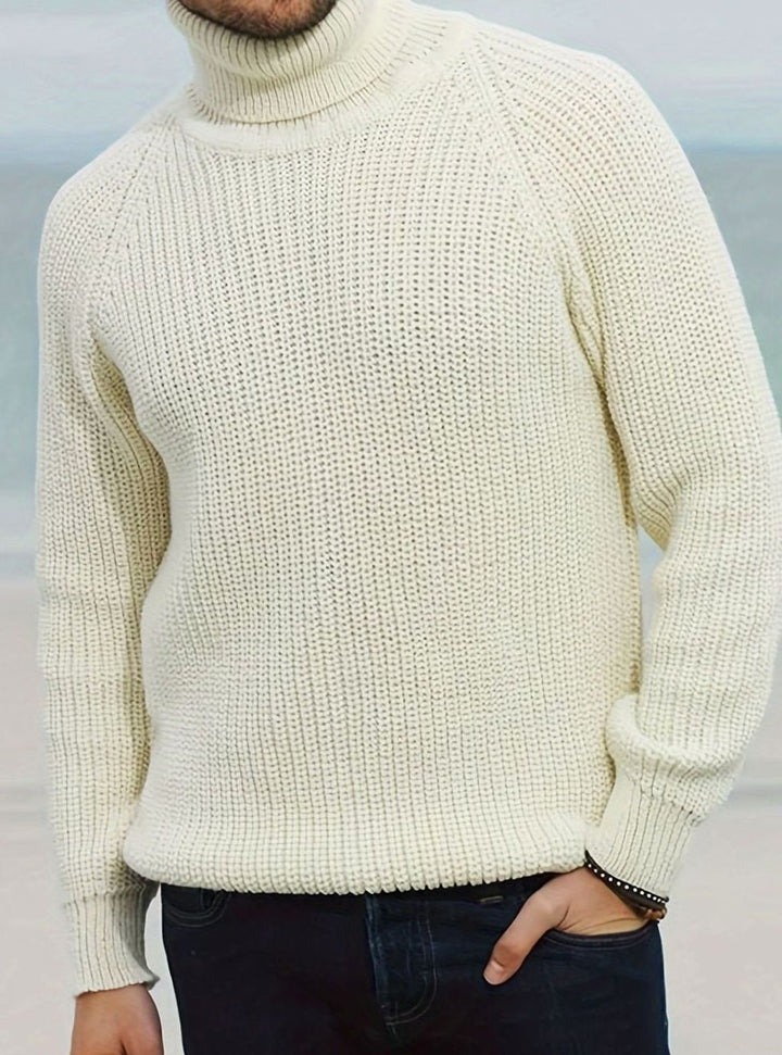Lloyd | Men's Ribbed Roll Neck Knit Jumper