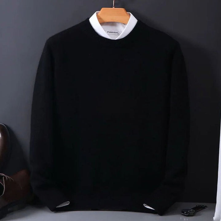 Uriah | Men's Soft Knit Relaxed Fit Crew Neck Jumper