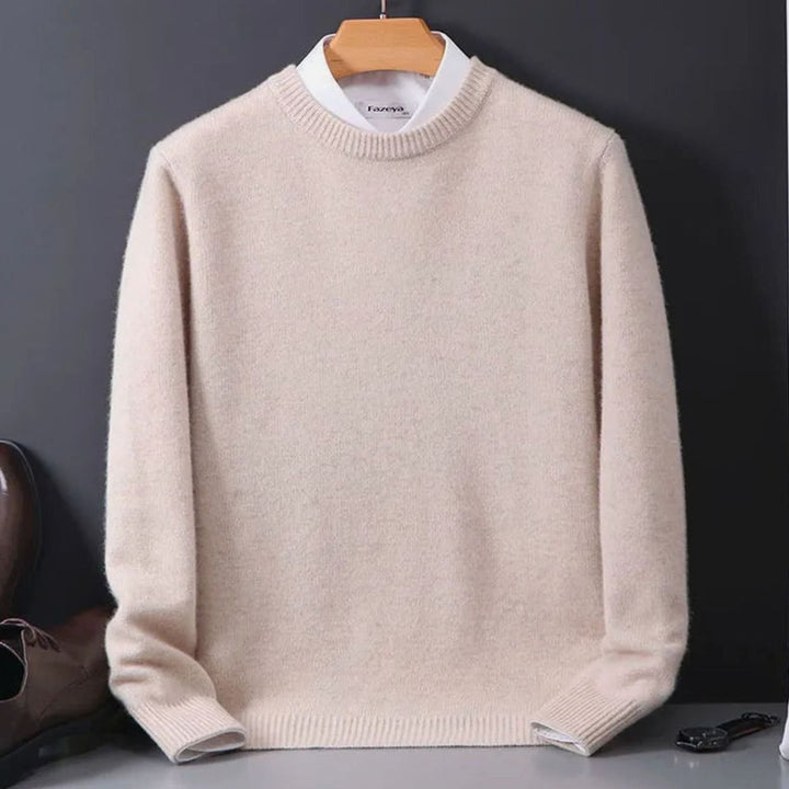 Uriah | Men's Soft Knit Relaxed Fit Crew Neck Jumper