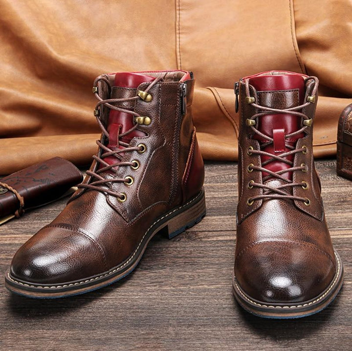 Dorian | Men's Leather Lace-Up Oxford Boots