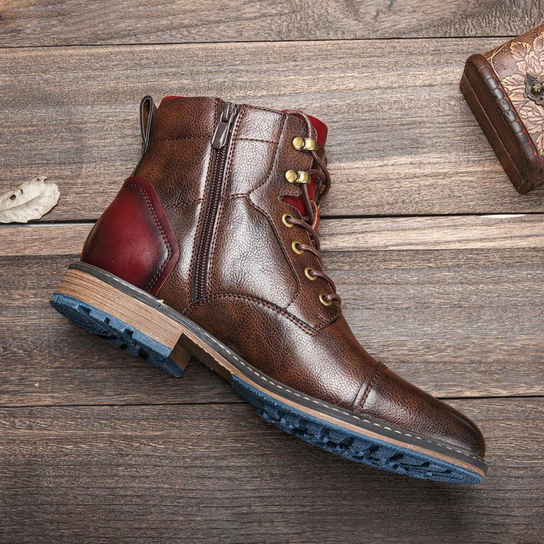 Dorian | Men's Leather Lace-Up Oxford Boots