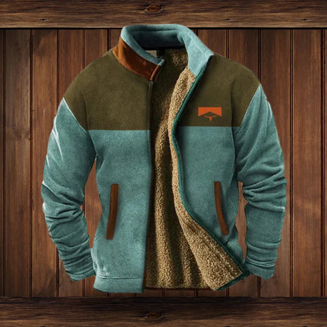 Rafferty | Men's Fleece-Lined Western Zip Cardigan