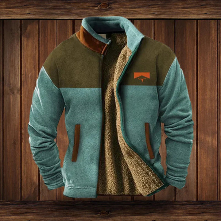 Rafferty | Men's Fleece-Lined Western Zip Cardigan