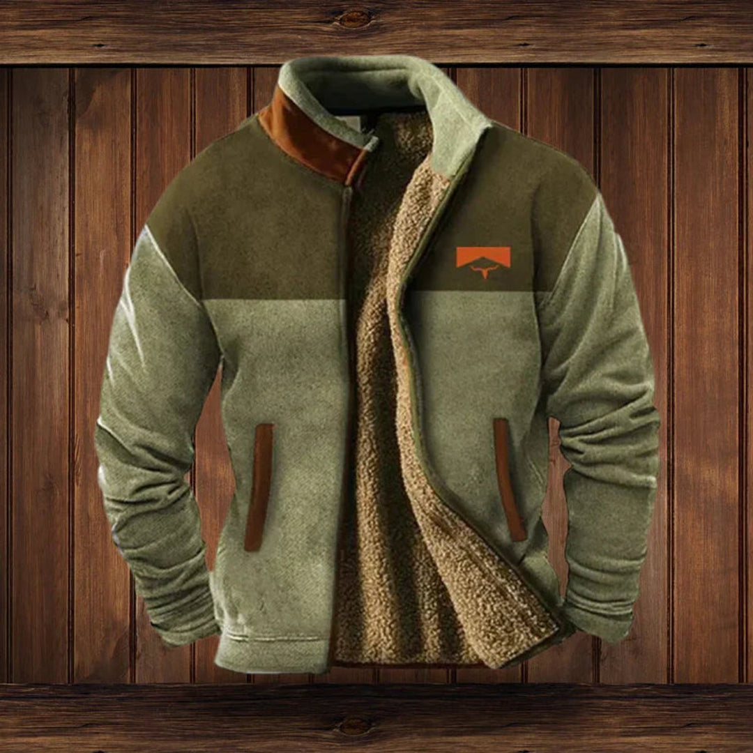 Rafferty | Men's Fleece-Lined Western Zip Cardigan
