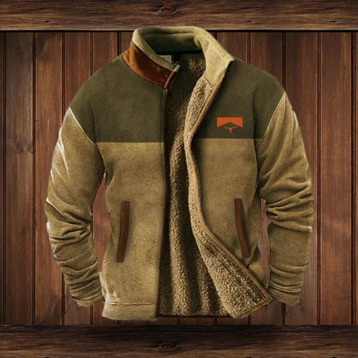 Rafferty | Men's Fleece-Lined Western Zip Cardigan