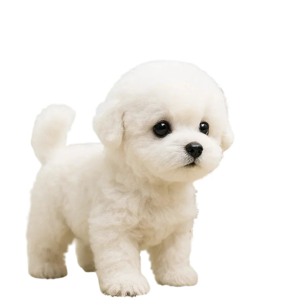 Realistic Interactive Puppy Toy – Lifelike Plush Dog with Moving Features and Sounds