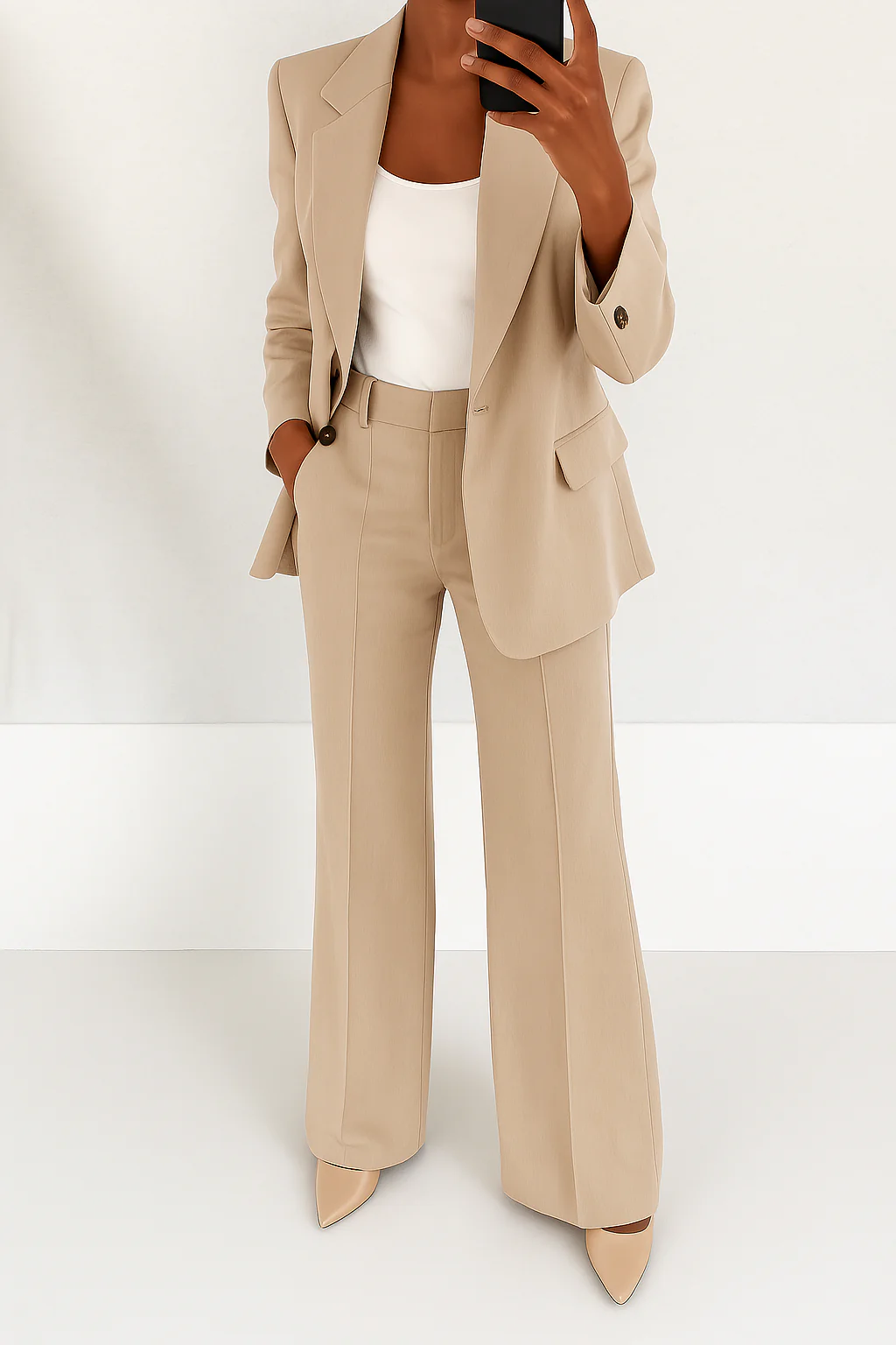 Kristen | Women's Tailored Blazer and Trouser Suit Set