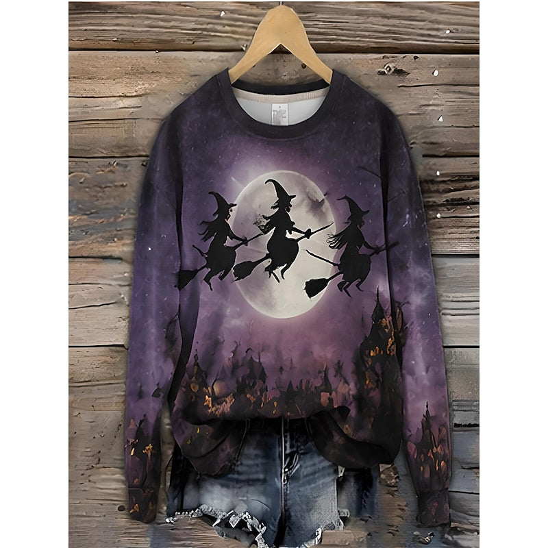 Eileen | Women's Halloween Graphic Sweatshirt