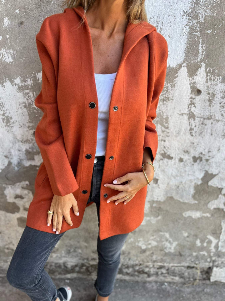 Bridget | Women's Relaxed Fit Hooded Cardigan