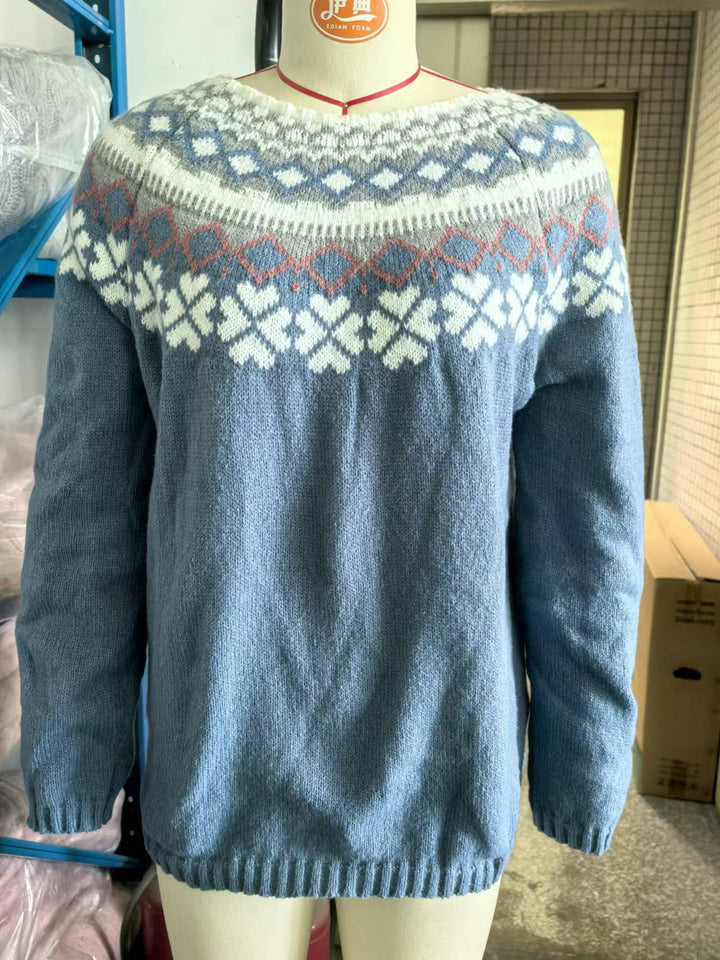 Tallulah | Women's Reindeer Christmas Knit Jumper