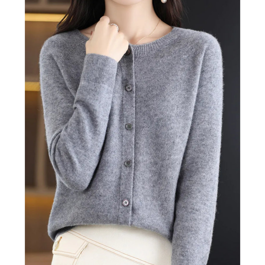 Edna | Women's Button-Up Knit Cardigan