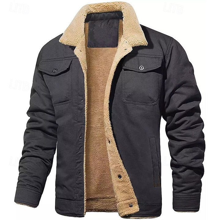 Rowan | Men's Fleece-Lined Winter Jacket