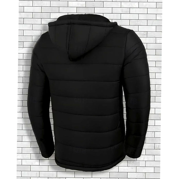 Lyle | Men's Hooded Quilted Coated Puffer Jacket