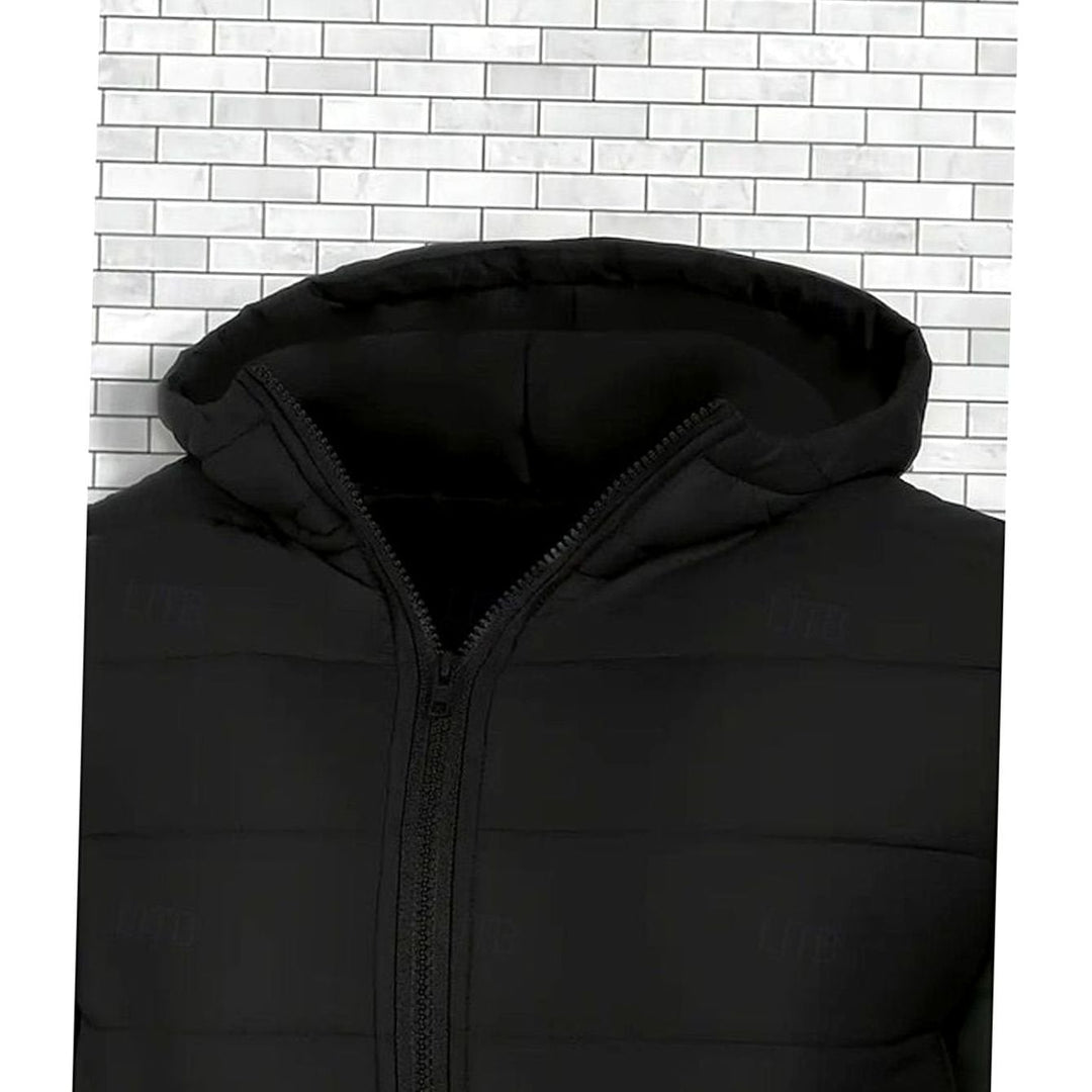 Lyle | Men's Hooded Quilted Coated Puffer Jacket