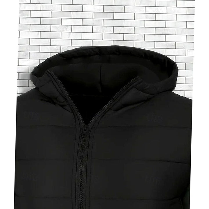 Lyle | Men's Hooded Quilted Coated Puffer Jacket