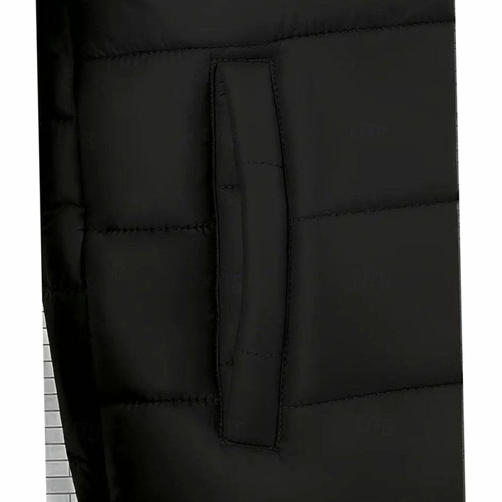 Lyle | Men's Hooded Quilted Coated Puffer Jacket
