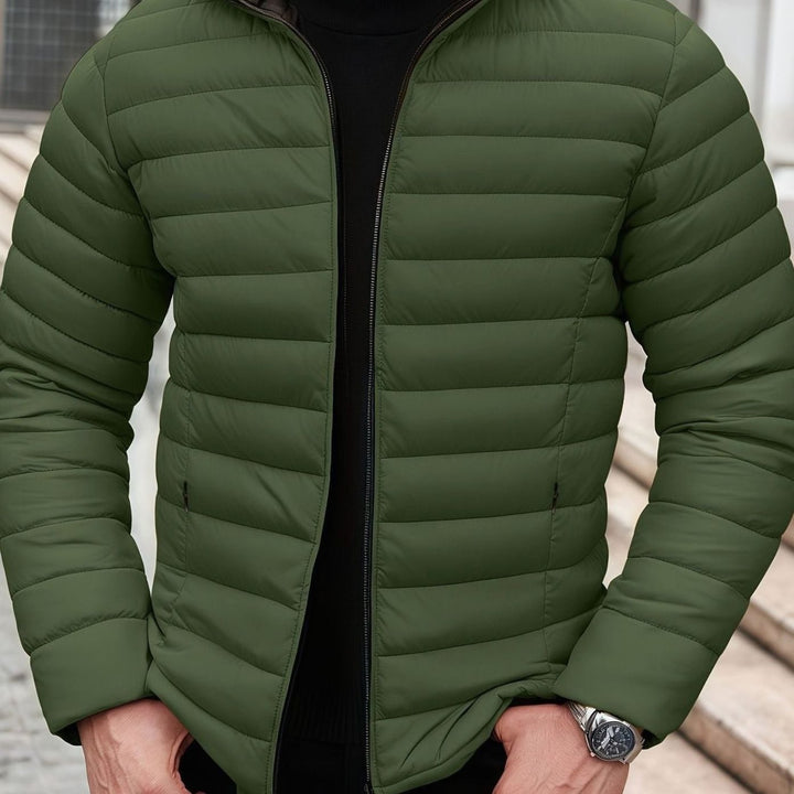 Ewan | Men's Lightweight Quilted Zip-Up Puffer Jacket