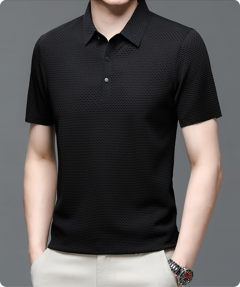 Curtis | Men's Breathable Mesh Polo Shirt