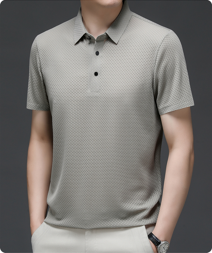 Curtis | Men's Breathable Mesh Polo Shirt