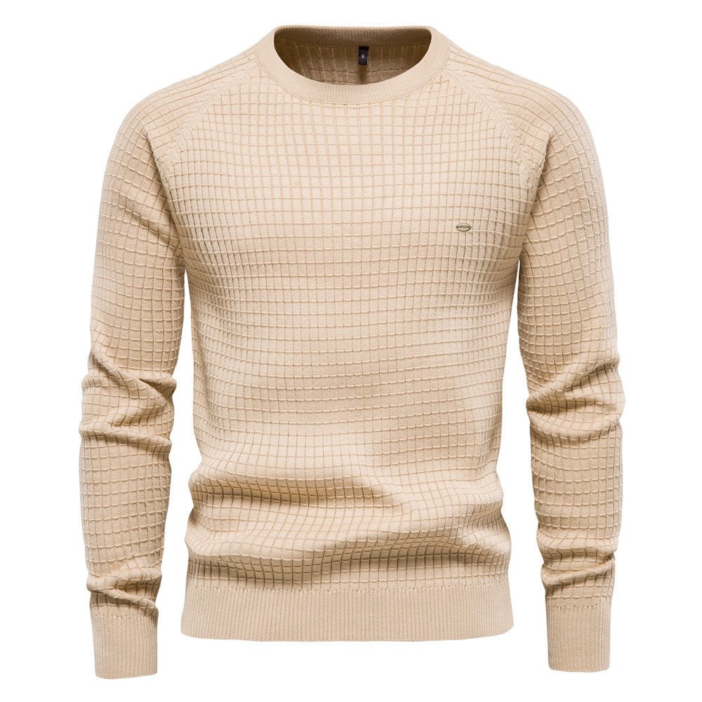 Fraser | Men's Textured Knit Winter Jumper