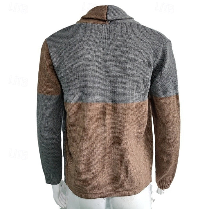 Vaughan | Men's Shawl Collar Knit Cardigan