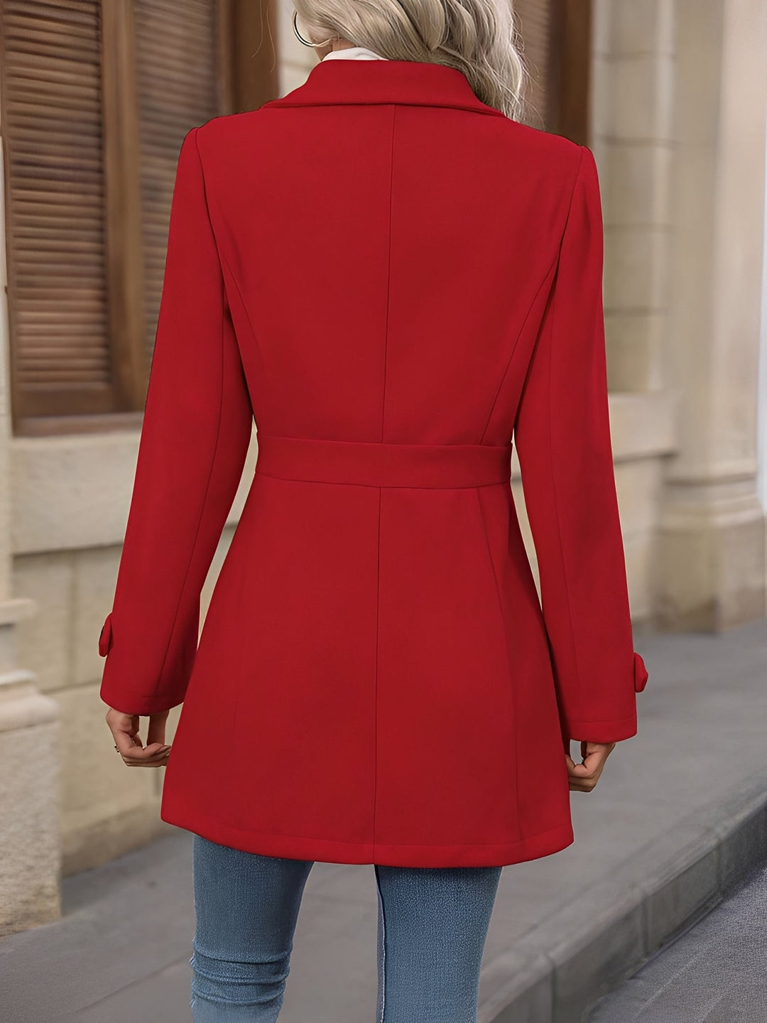 Sasha | Women's Single-Breasted Tailored Trench Coat