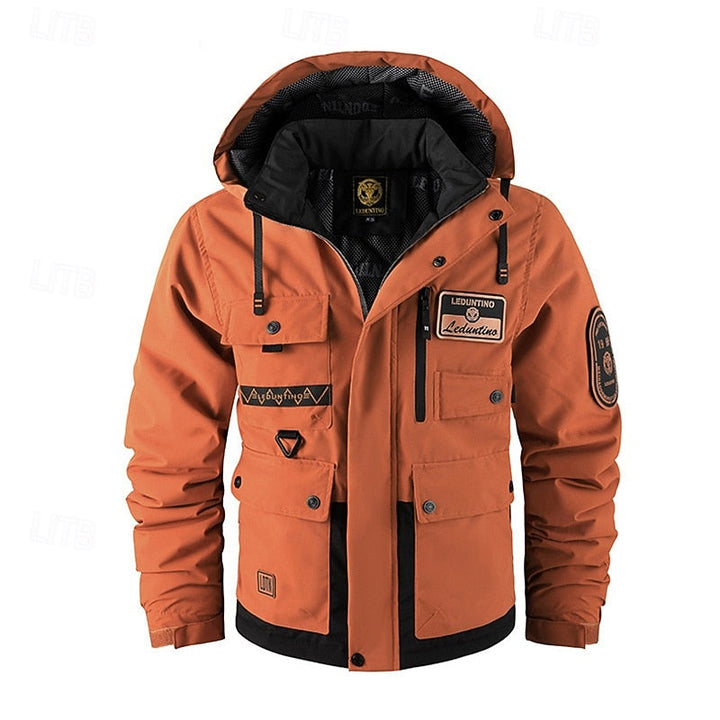 Ivor | Men's Waterproof Hooded Utility Jacket